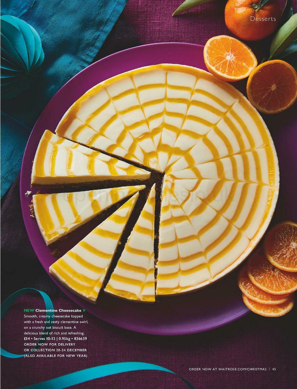 Waitrose Christmas Offers from 1 October