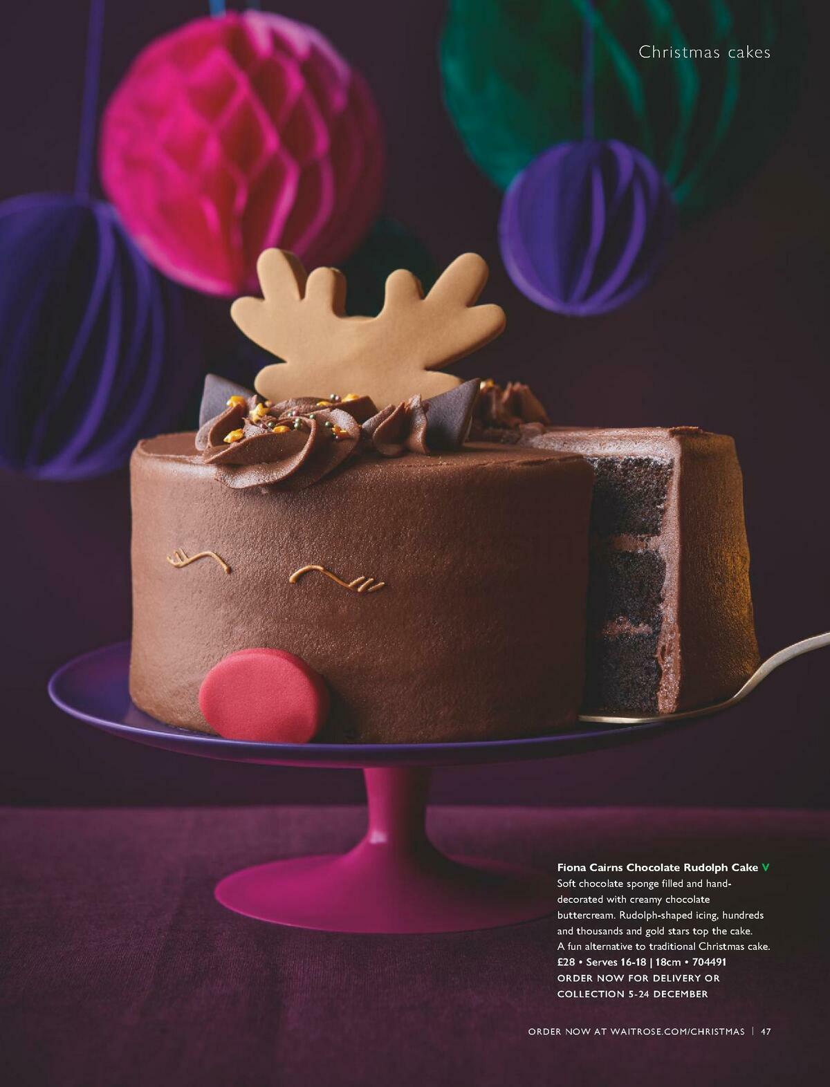 Waitrose Christmas Offers from 1 October