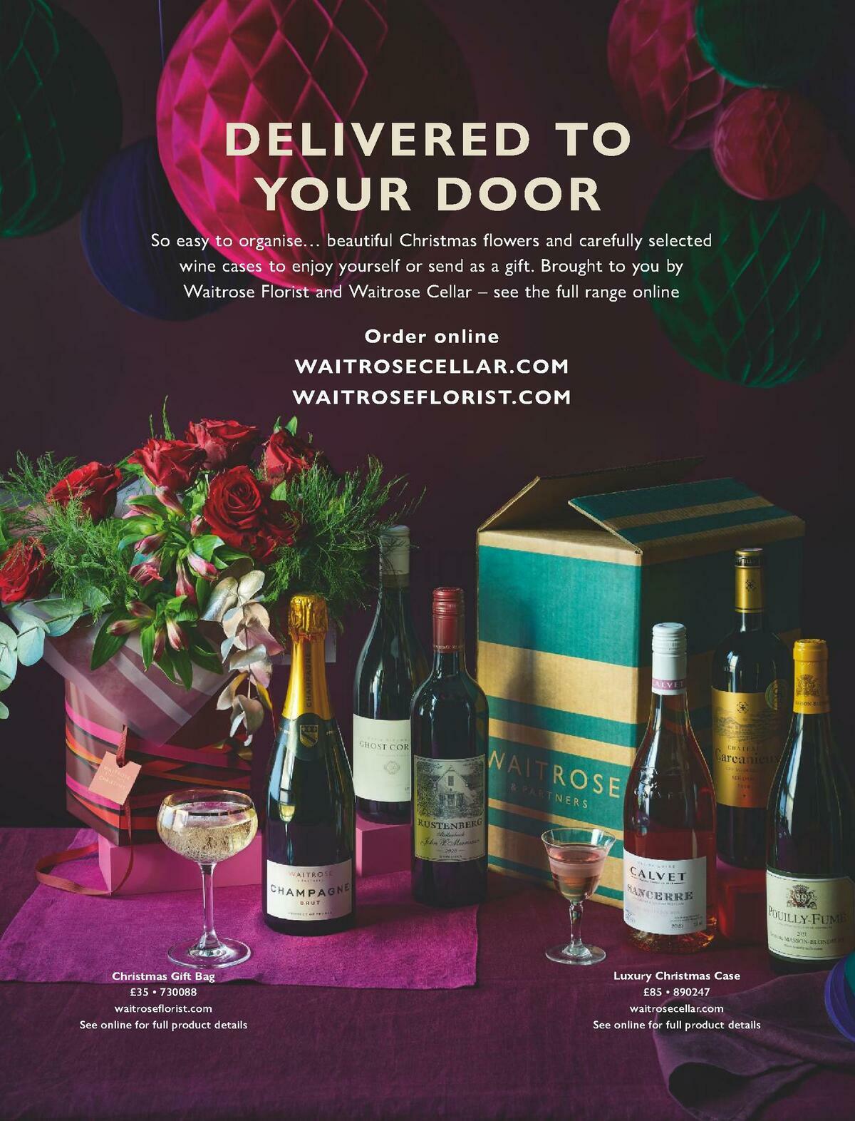 Waitrose Christmas Offers from 1 October