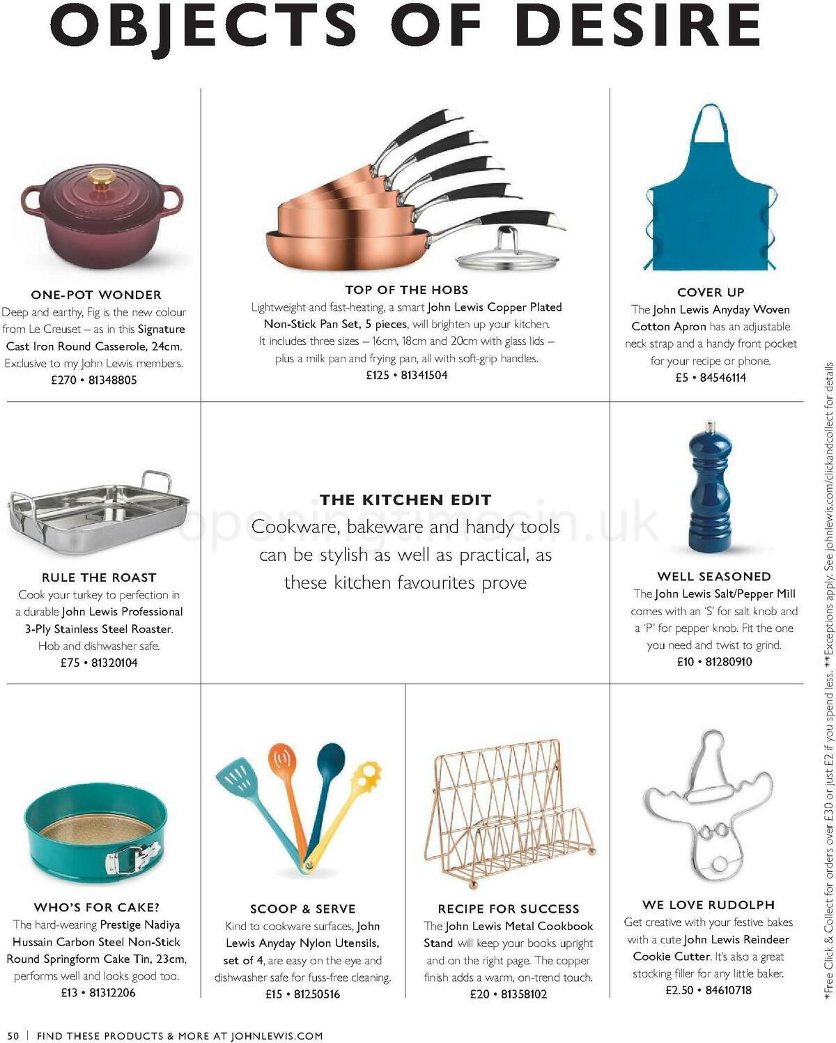 Waitrose Christmas Offers from 1 October