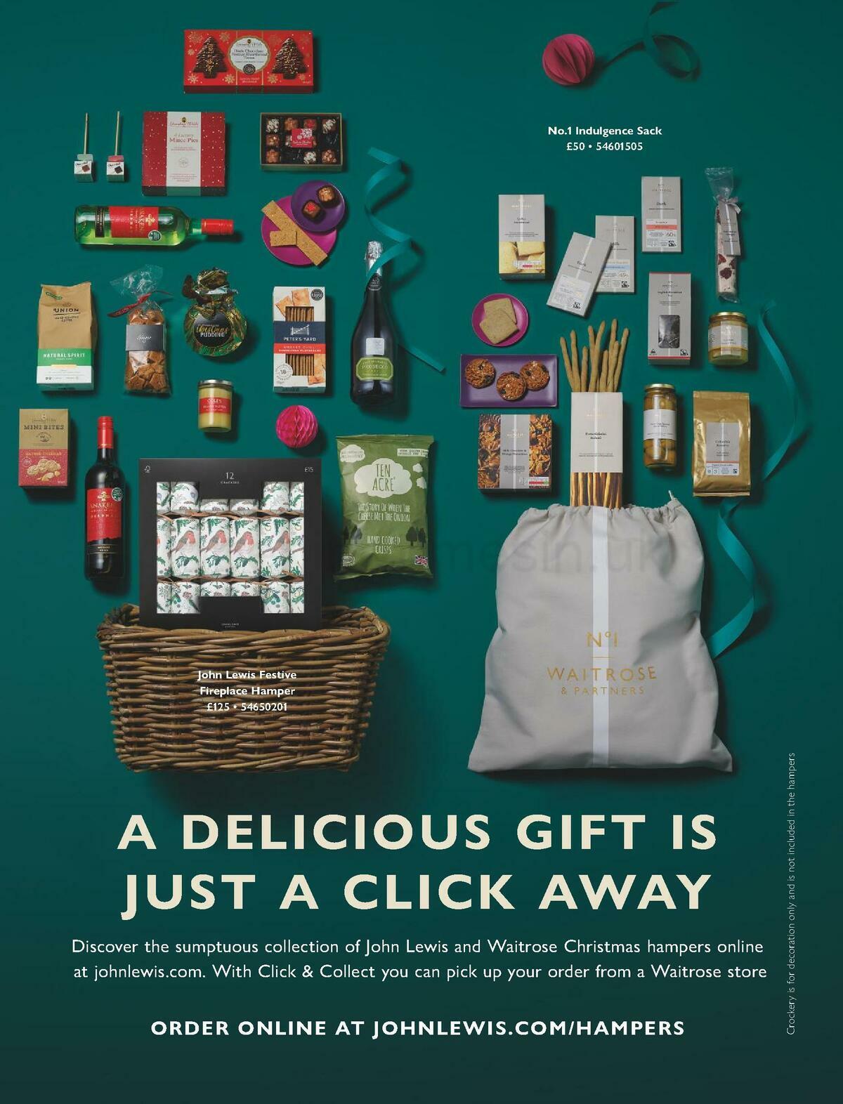 Waitrose Christmas Offers from 1 October