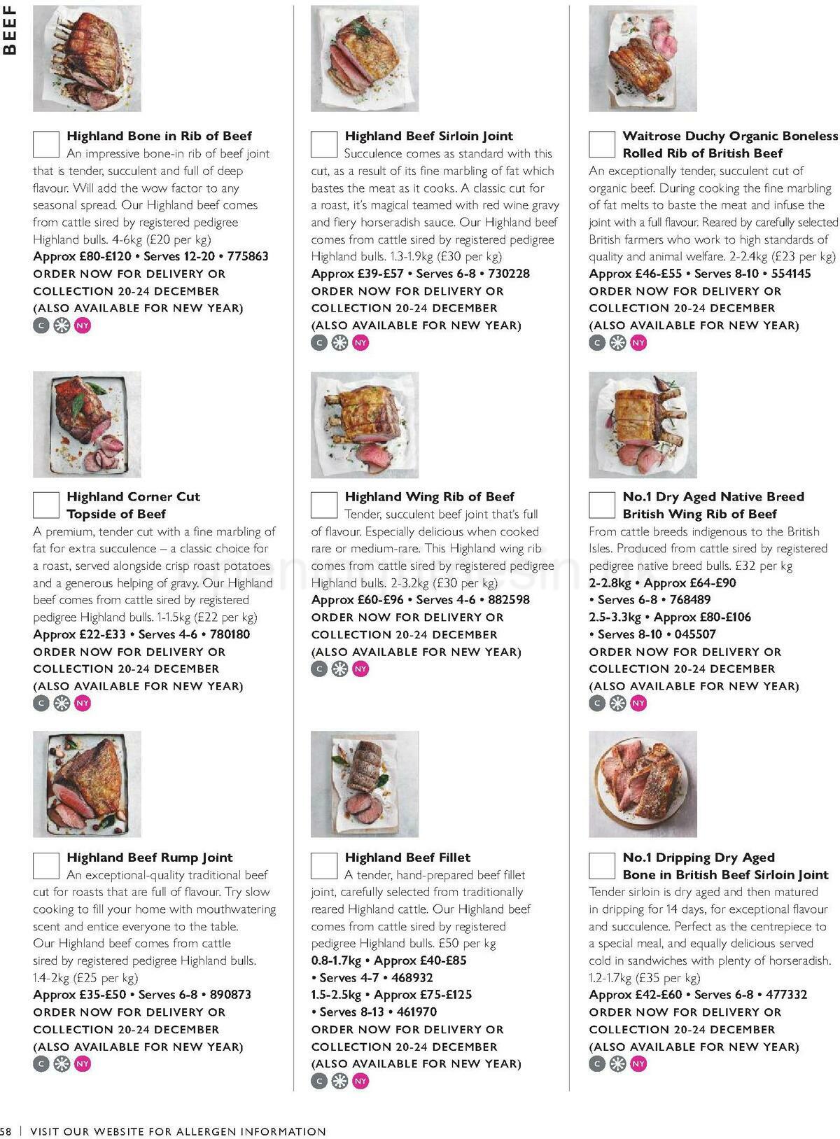 Waitrose Christmas Offers from 1 October