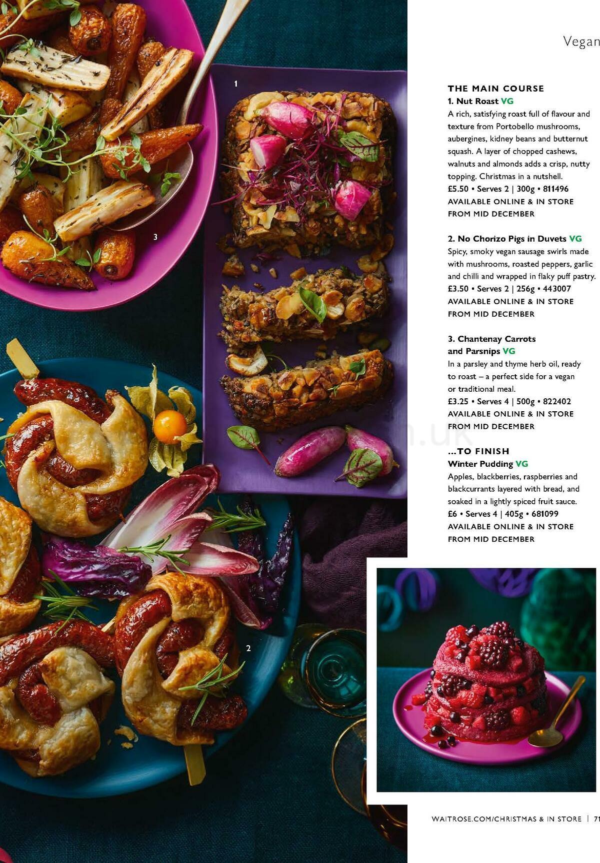 Waitrose Christmas Offers from 1 October