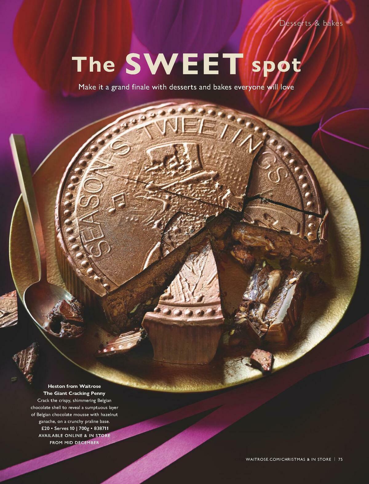 Waitrose Christmas Offers from 1 October