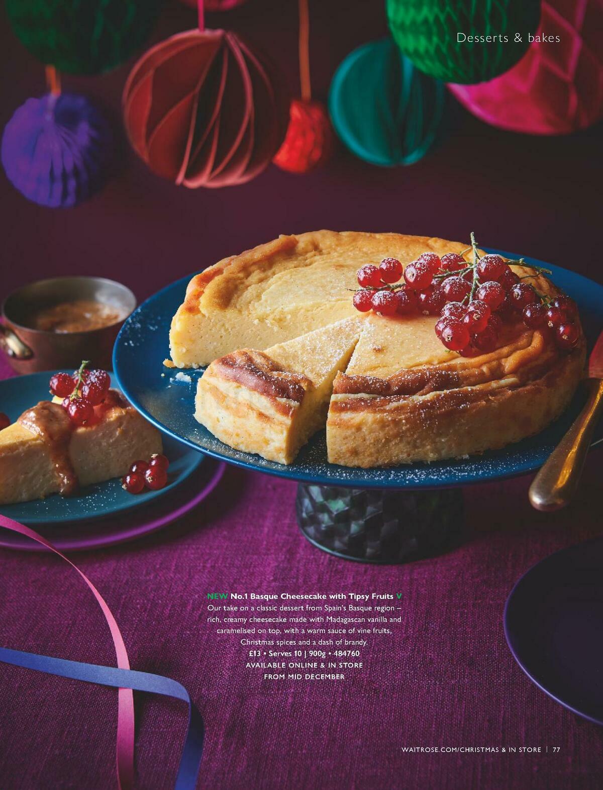 Waitrose Christmas Offers from 1 October