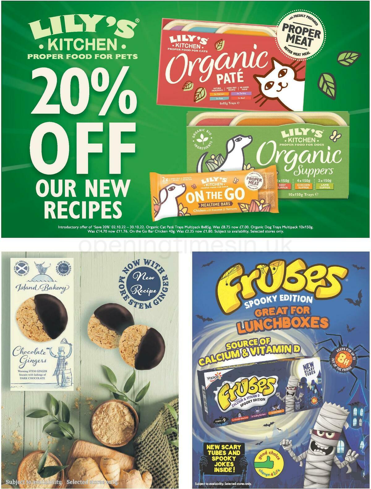 Waitrose Offers from 20 October