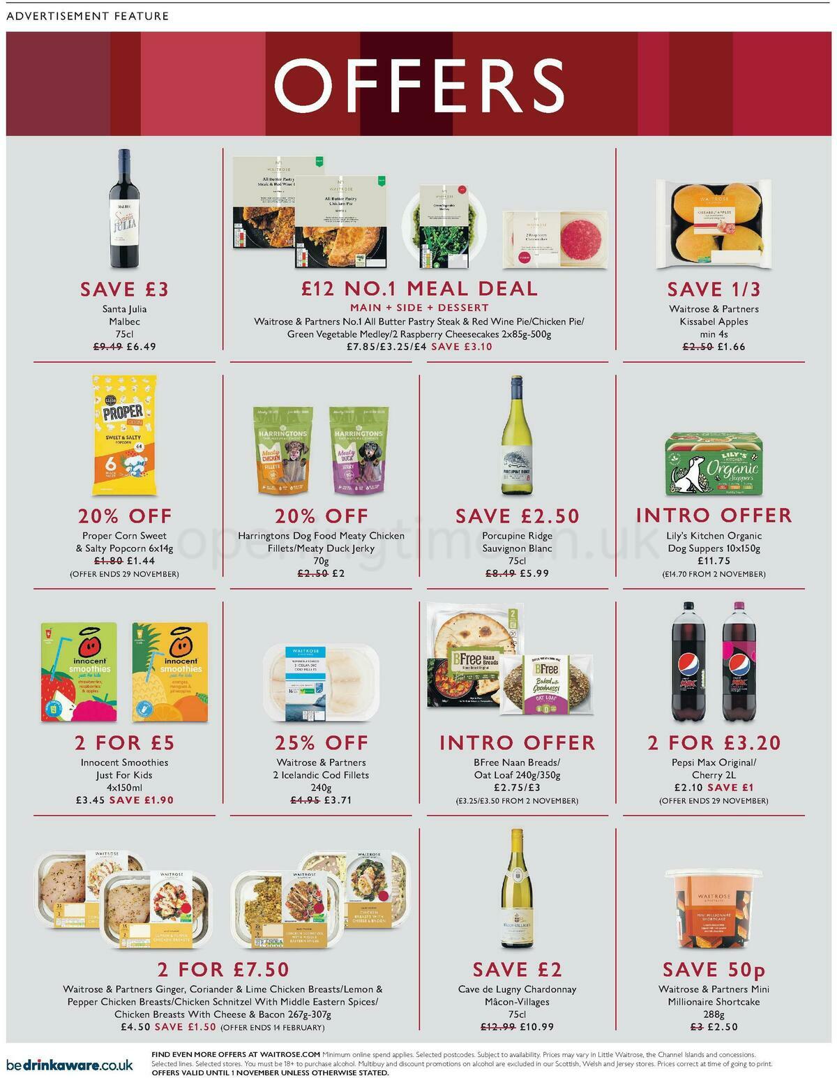 Waitrose Offers from 20 October