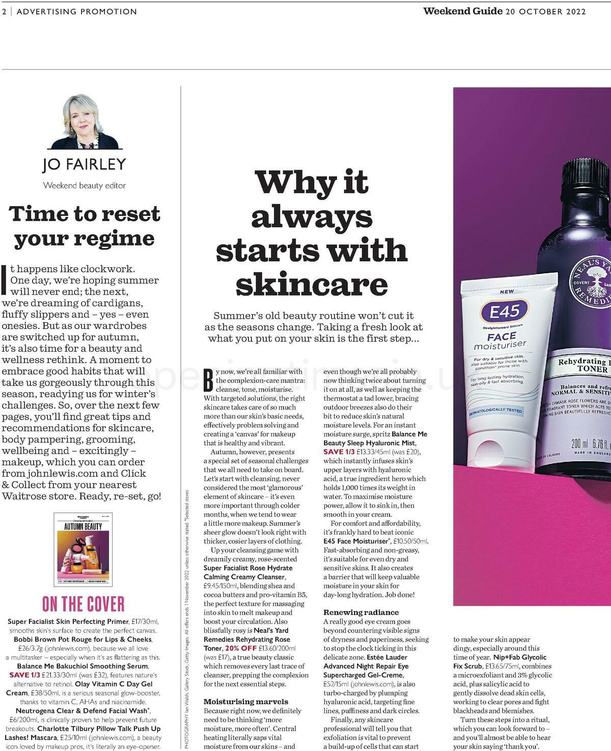 Waitrose Offers from 20 October