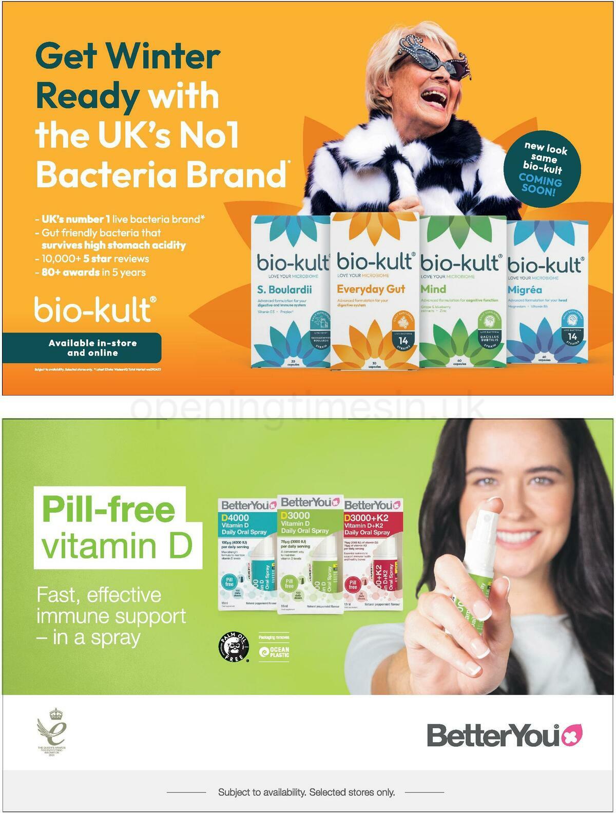 Waitrose Offers from 20 October