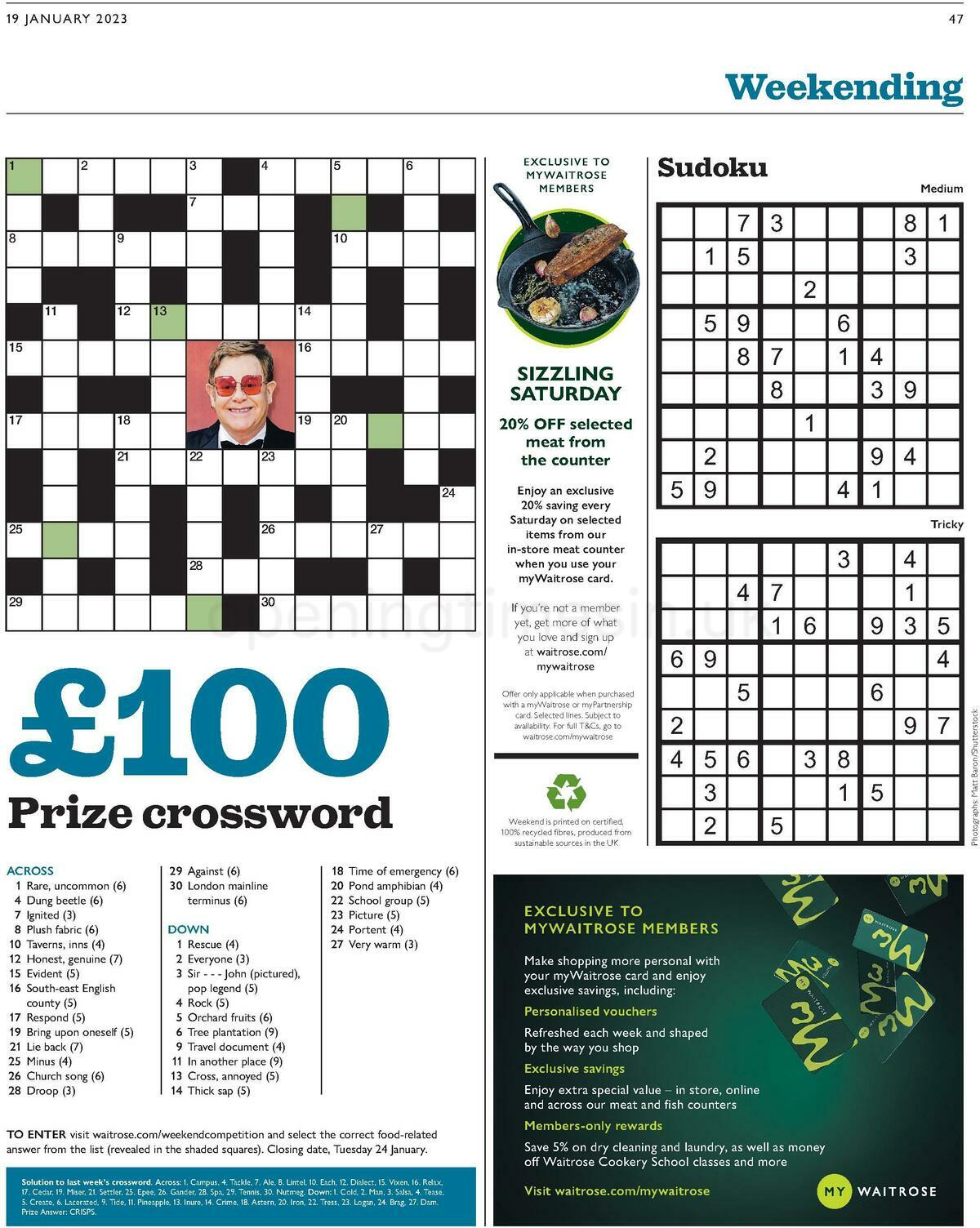 Waitrose Offers from 19 January