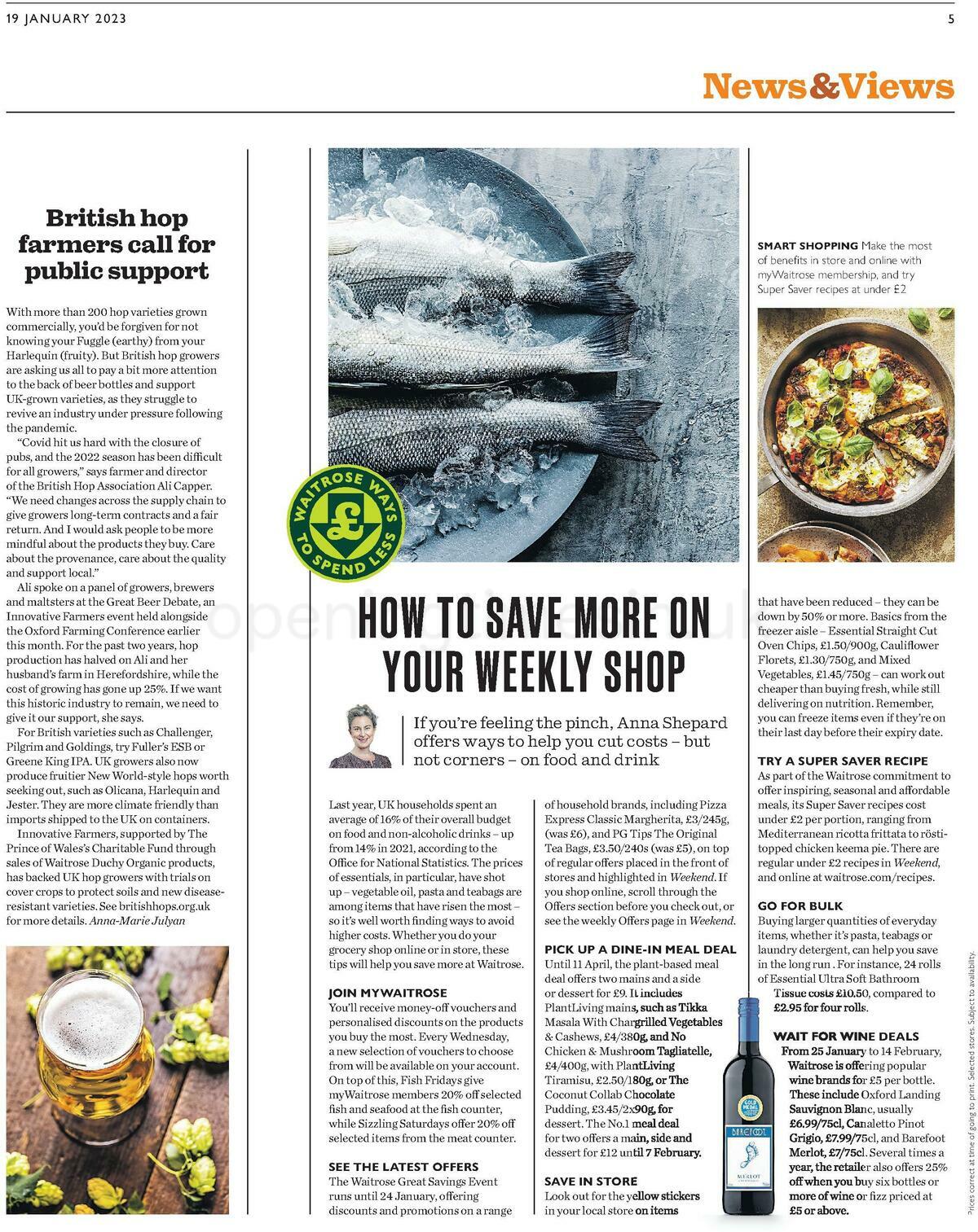 Waitrose Offers from 19 January