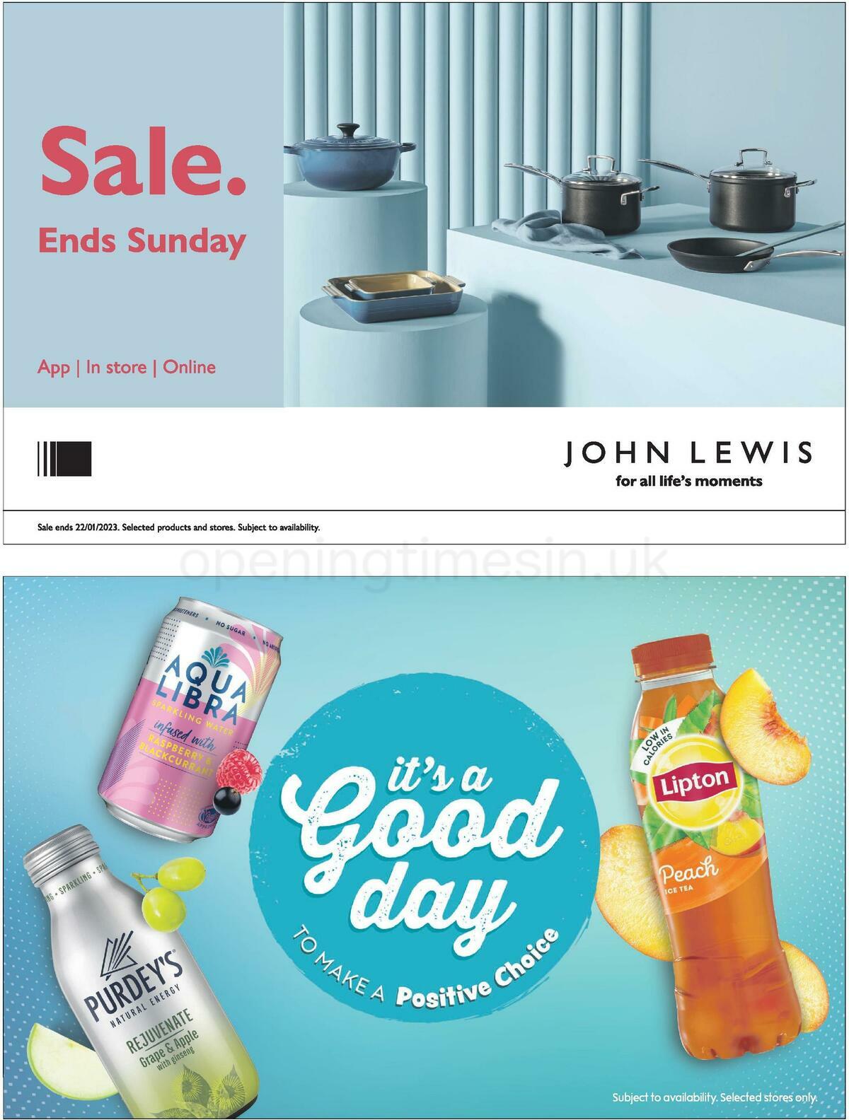 Waitrose Offers from 19 January