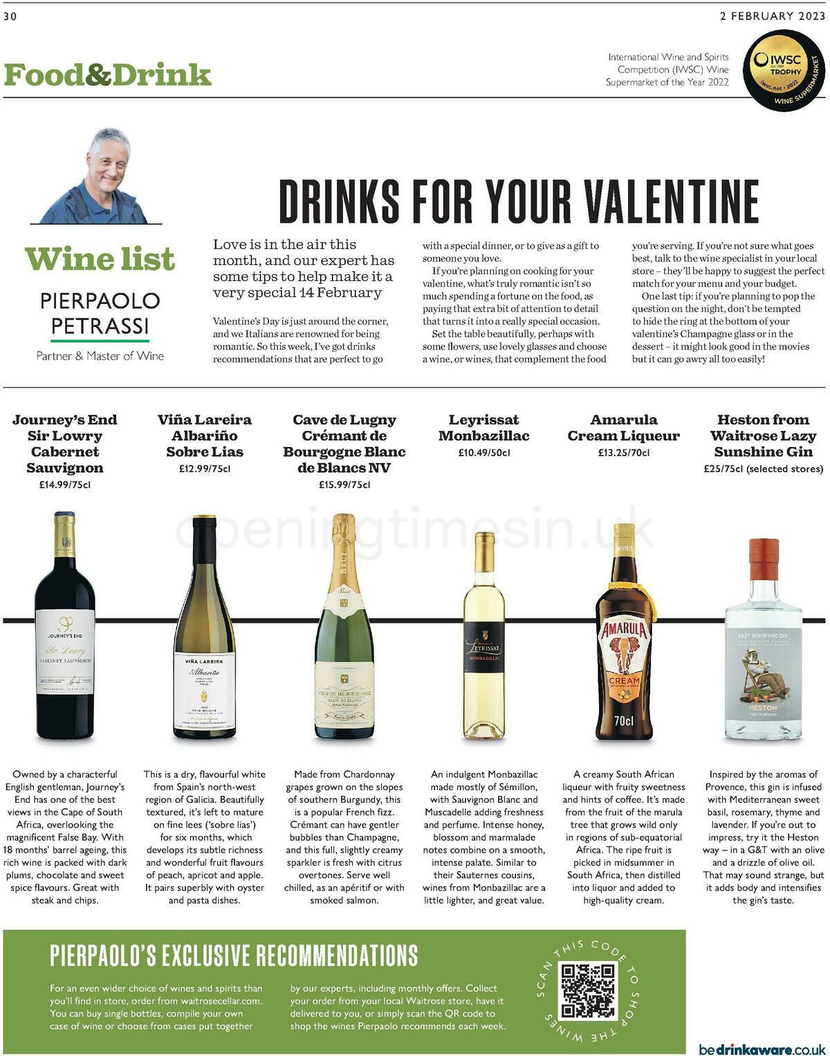 Waitrose Offers from 2 February