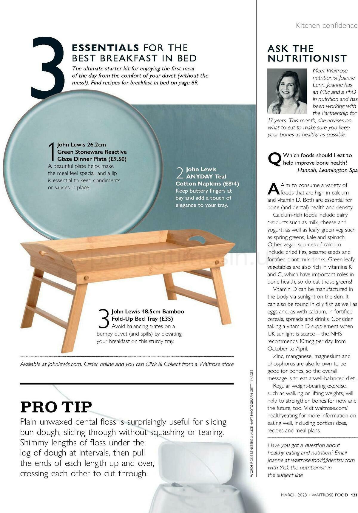 Waitrose Magazine March Offers from 1 March