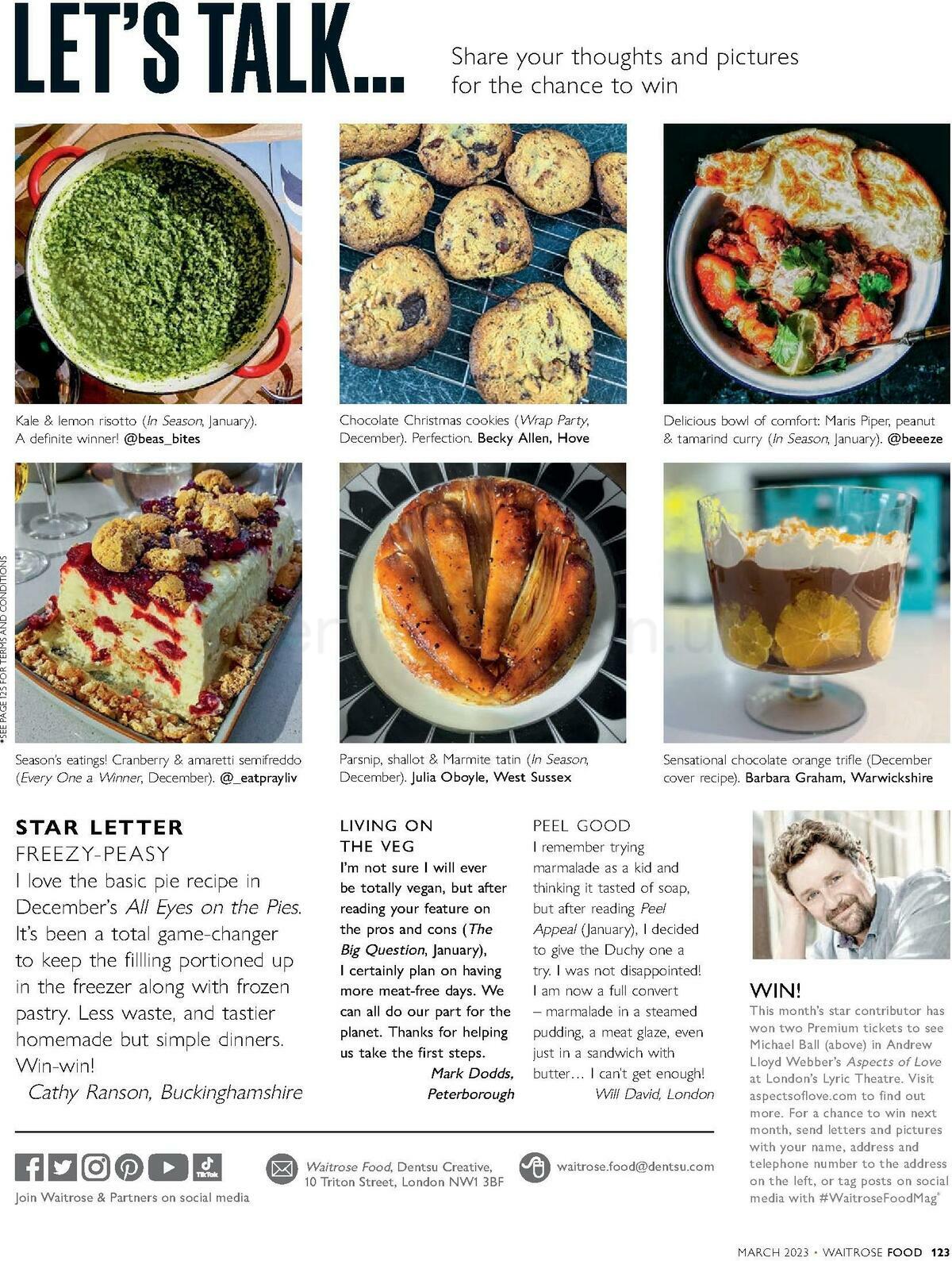 Waitrose Magazine March Offers from 1 March