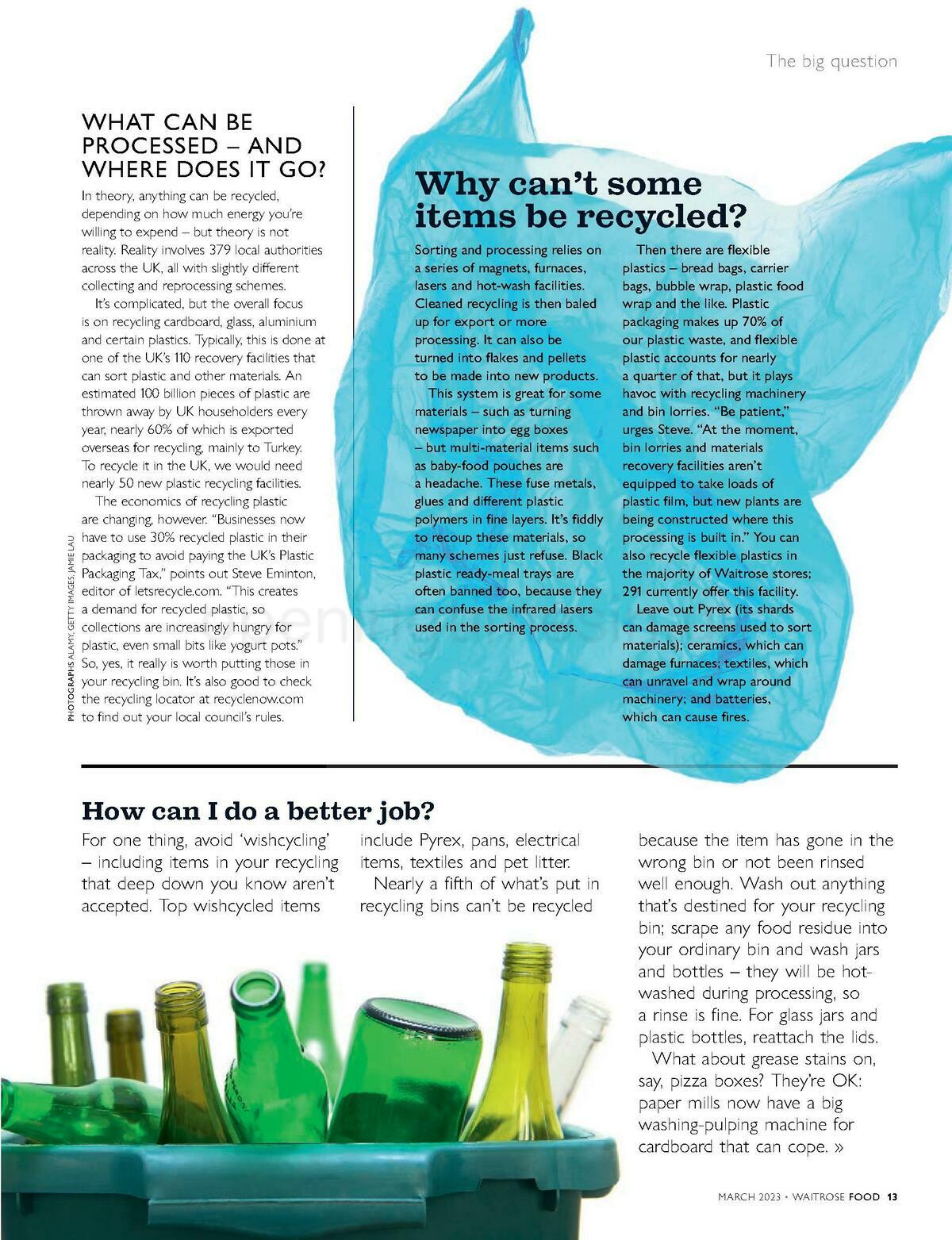 Waitrose Magazine March Offers from 1 March