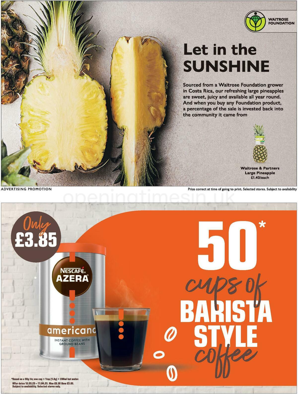 Waitrose Offers from 16 March