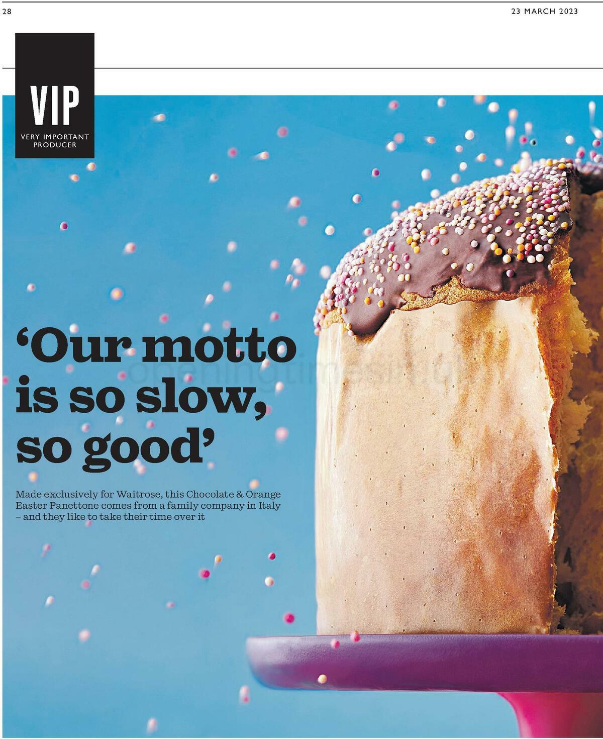 Waitrose Offers from 23 March