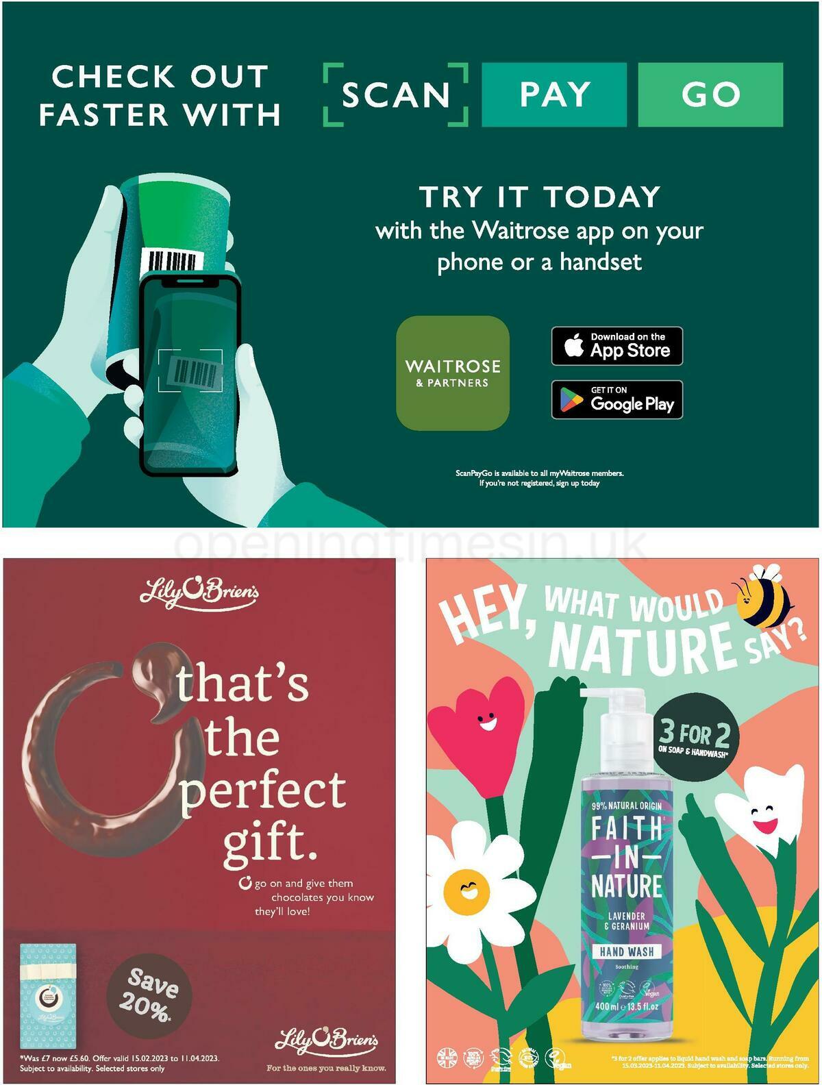 Waitrose Offers from 23 March