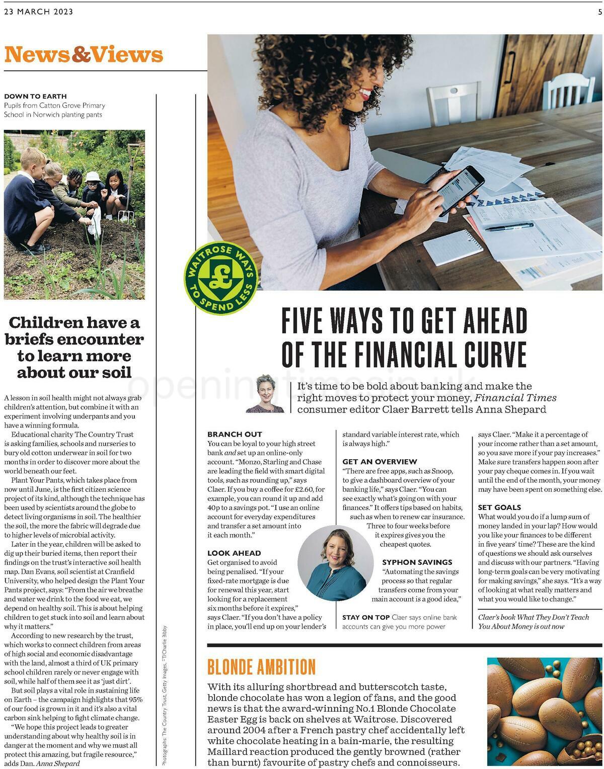 Waitrose Offers from 23 March