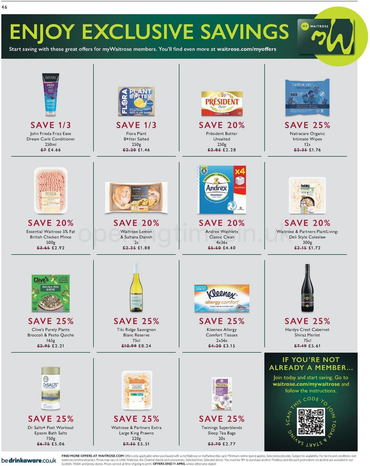 Waitrose Offers from 30 March