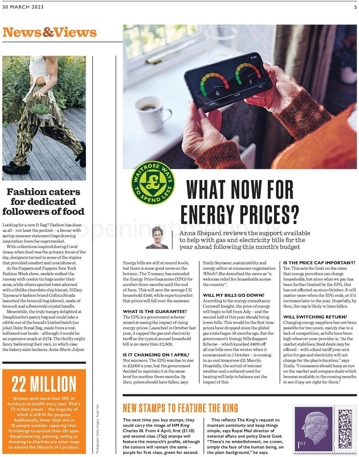 Waitrose Offers from 30 March