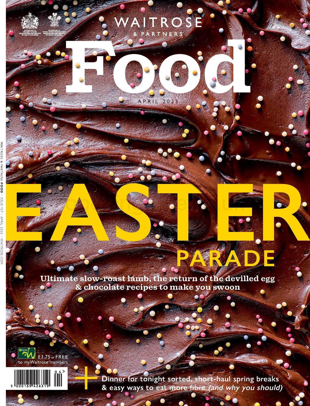 Waitrose Magazine April Offers from 1 April