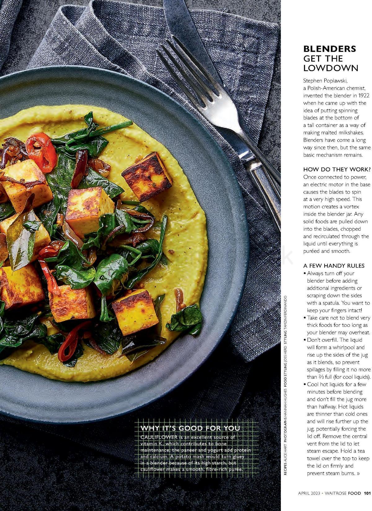 Waitrose Magazine April Offers from 1 April