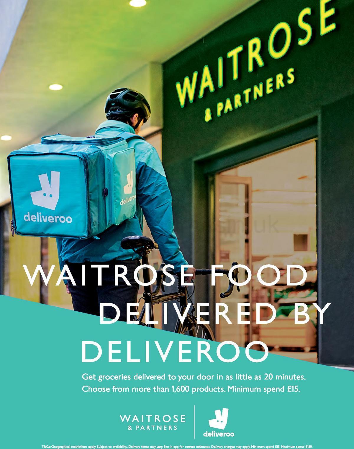 Waitrose Magazine April Offers from 1 April