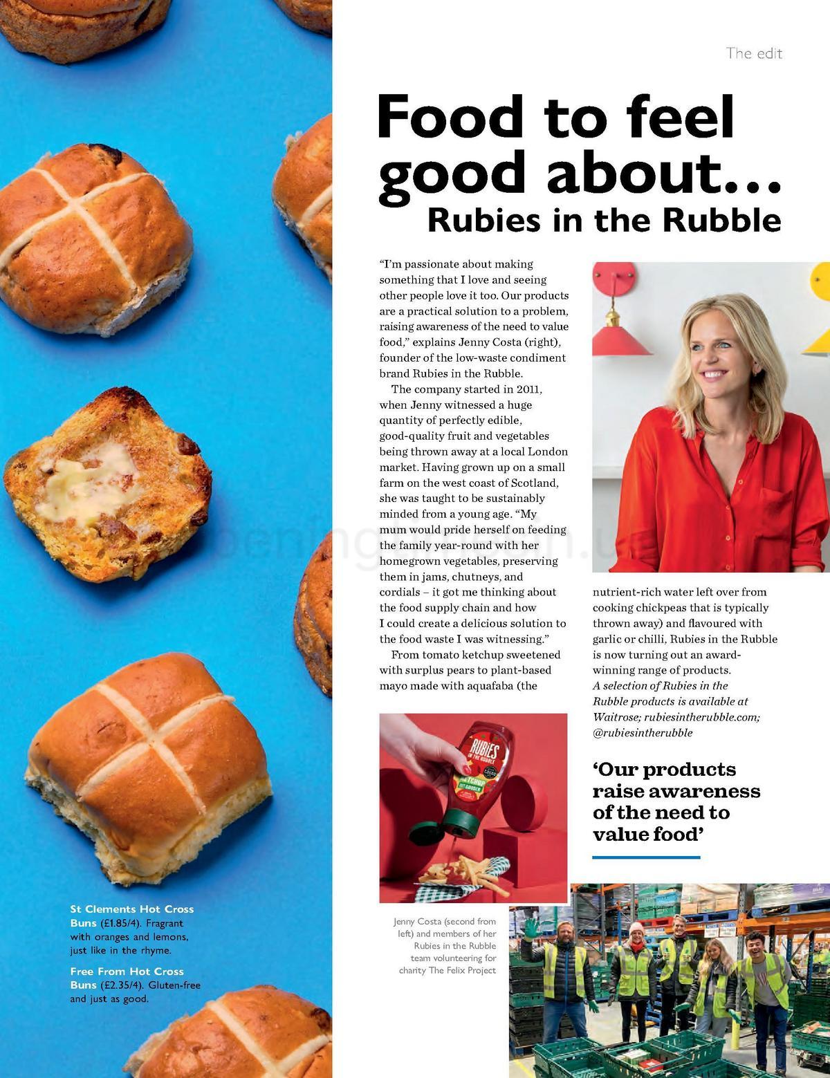 Waitrose Magazine April Offers from 1 April