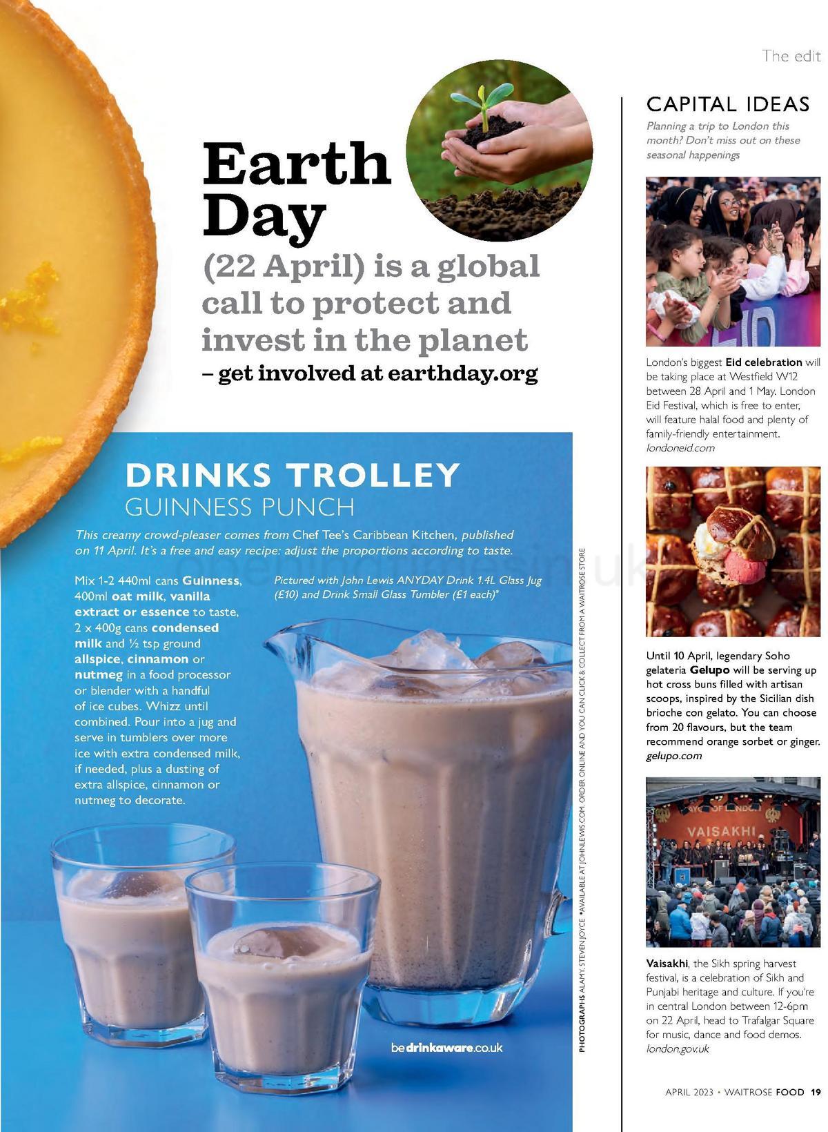 Waitrose Magazine April Offers from 1 April