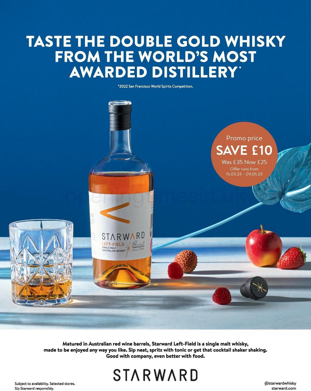 Waitrose Magazine April Offers from 1 April