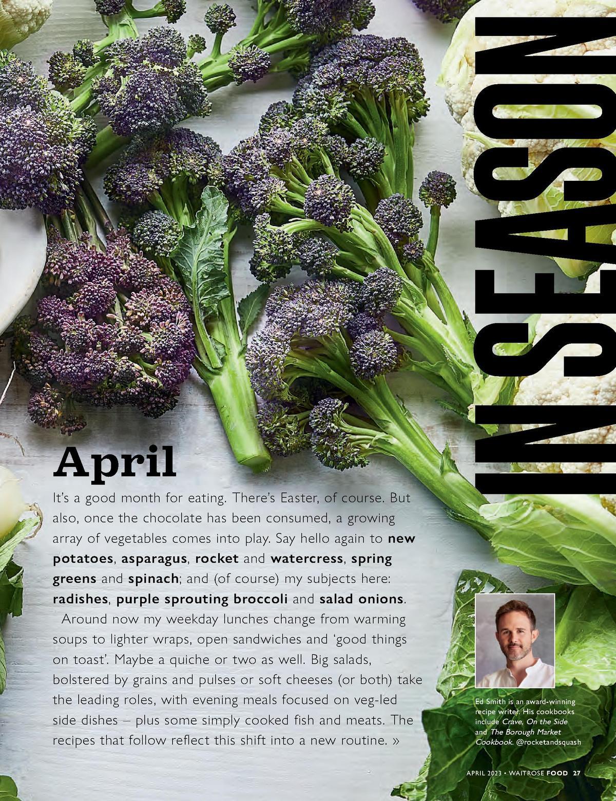 Waitrose Magazine April Offers from 1 April