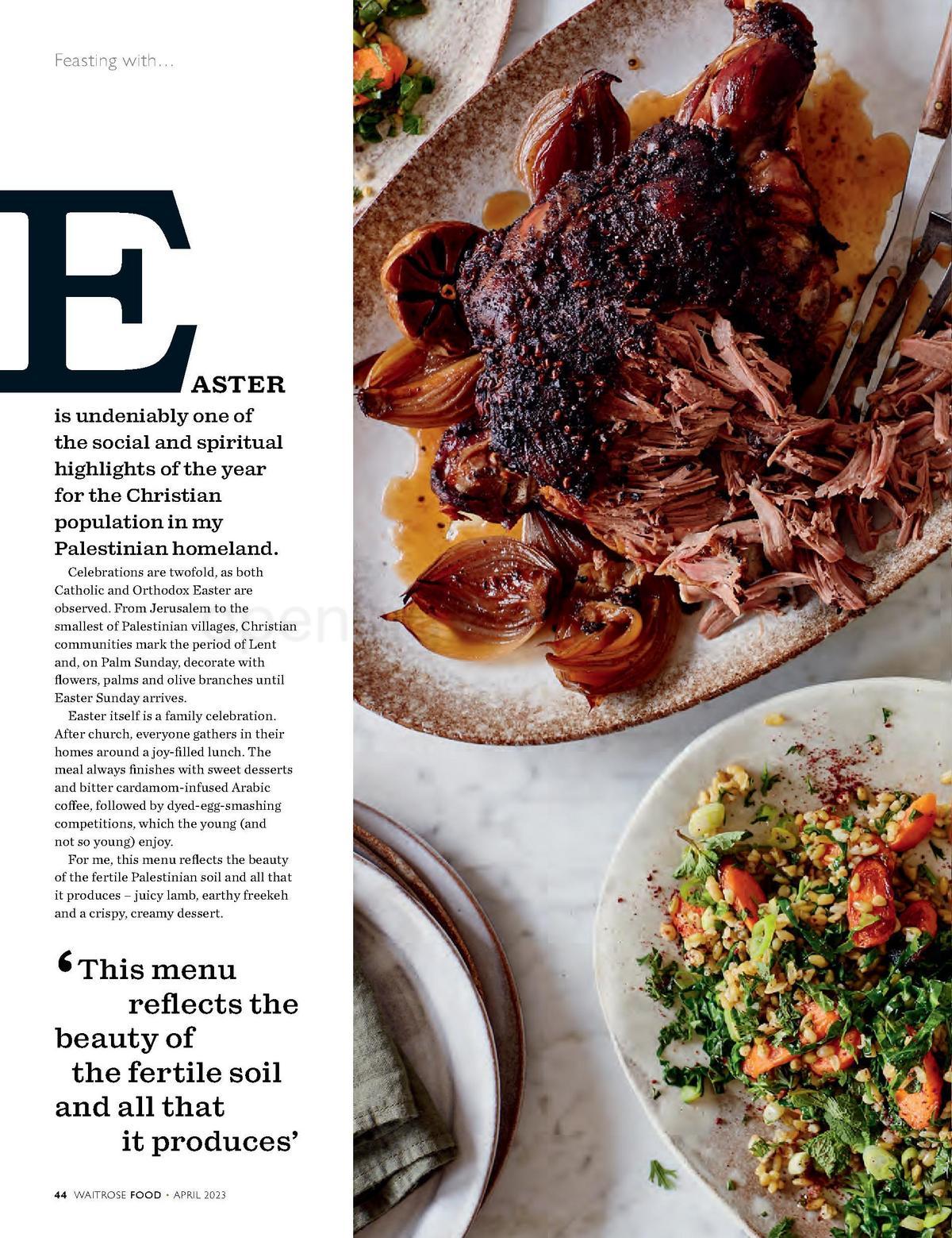 Waitrose Magazine April Offers from 1 April