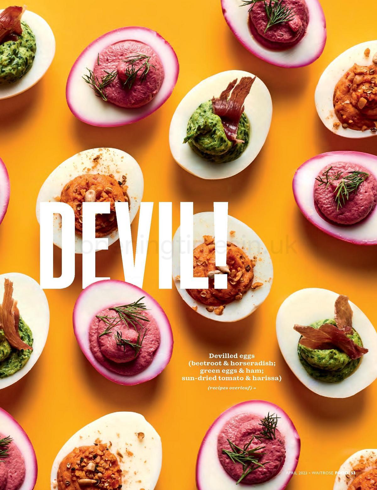 Waitrose Magazine April Offers from 1 April