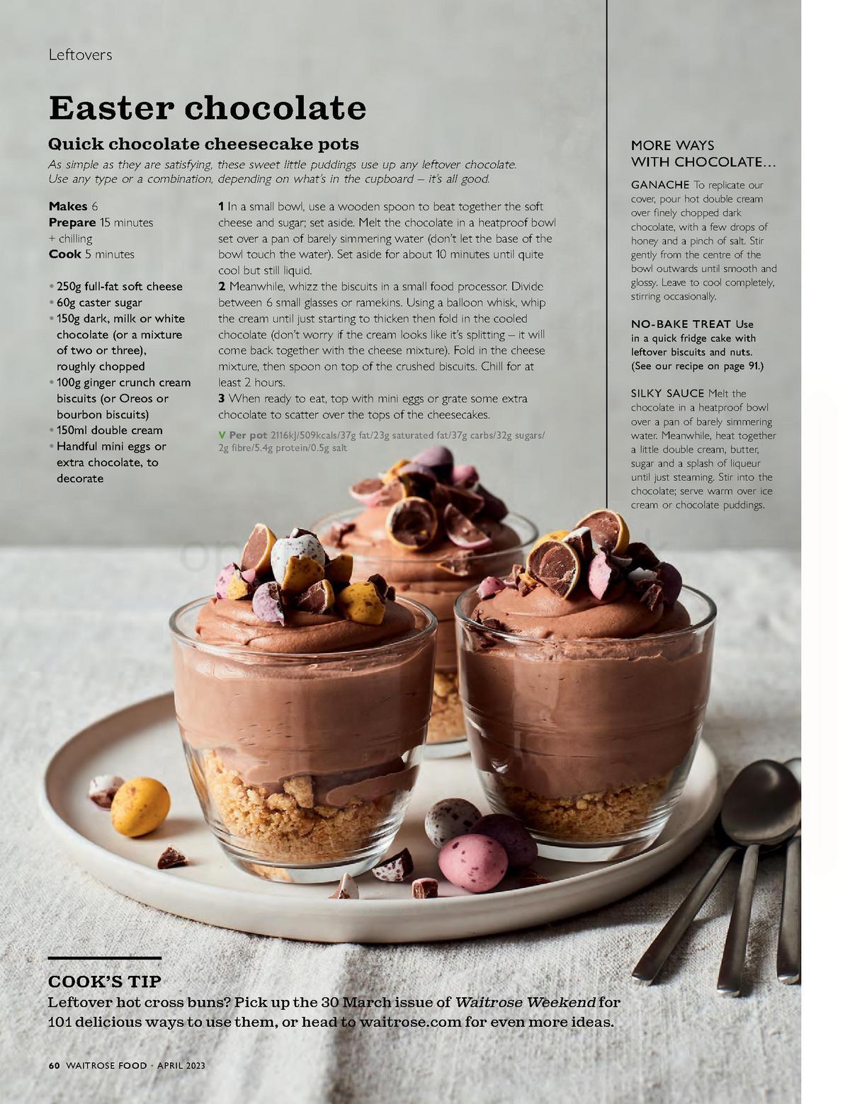 Waitrose Magazine April Offers from 1 April