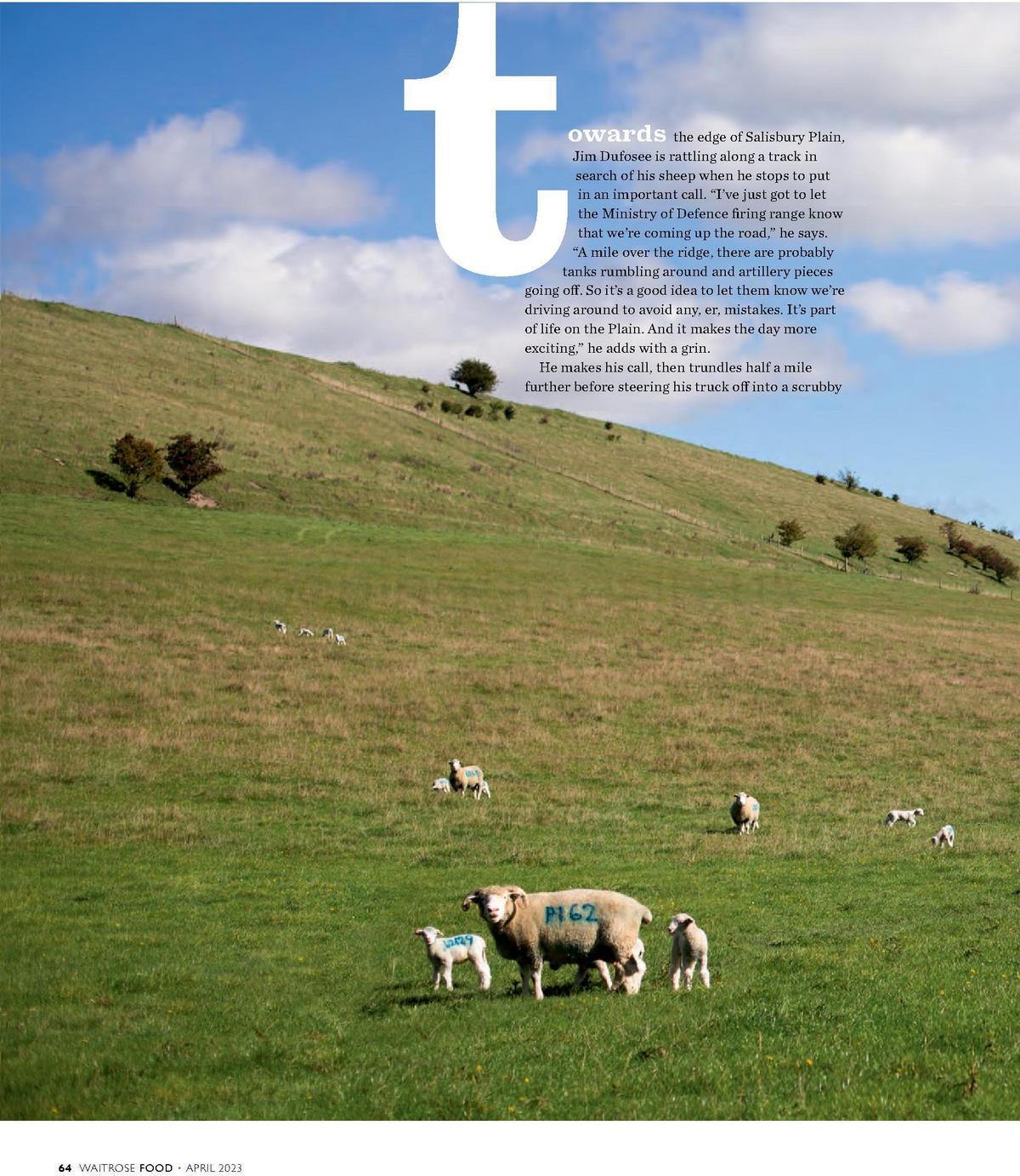 Waitrose Magazine April Offers from 1 April