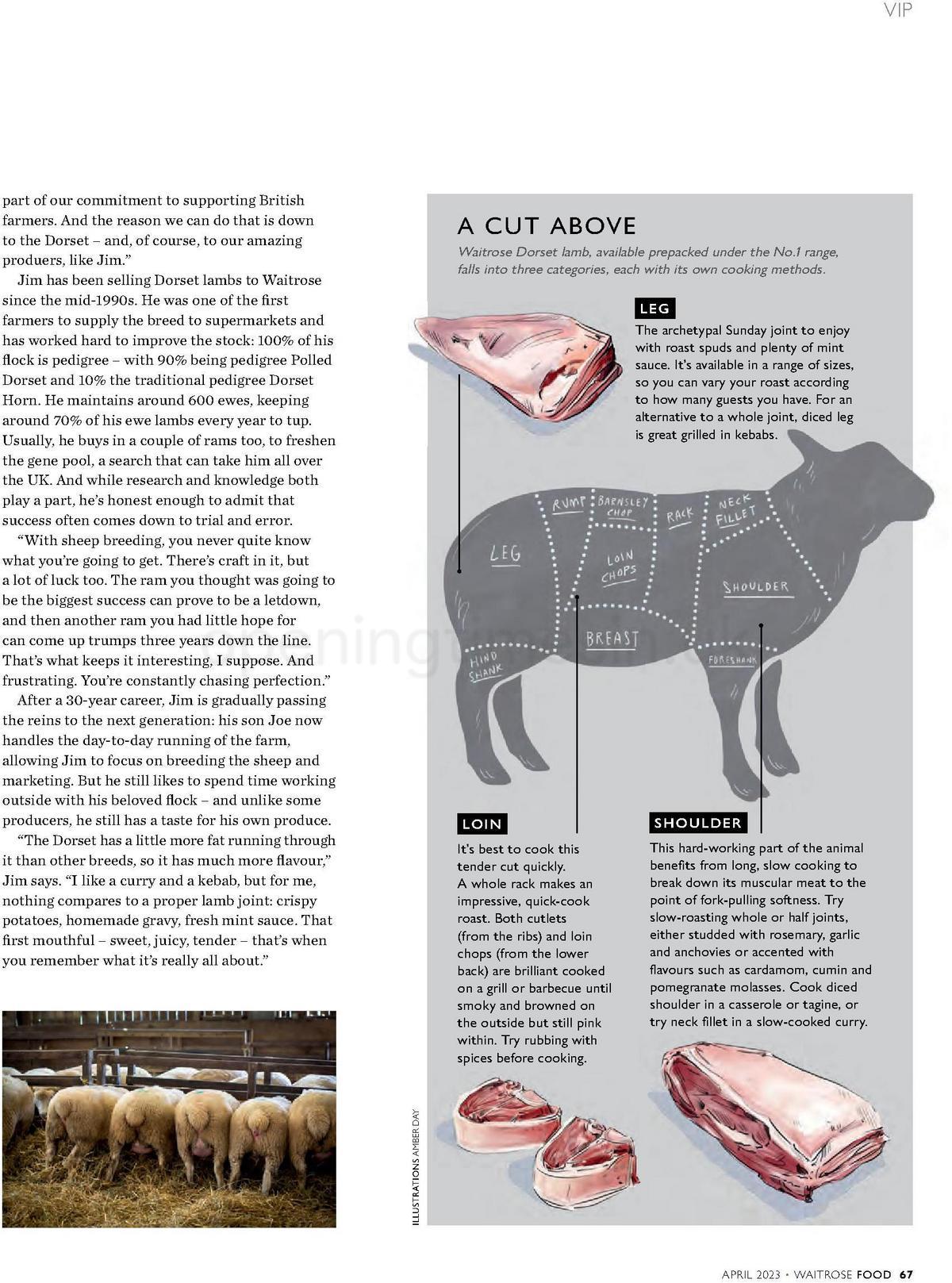 Waitrose Magazine April Offers from 1 April