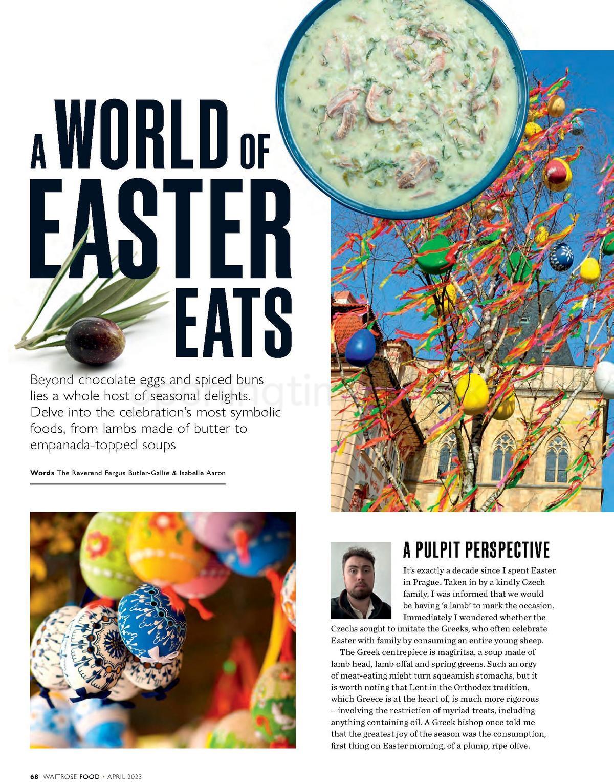 Waitrose Magazine April Offers from 1 April