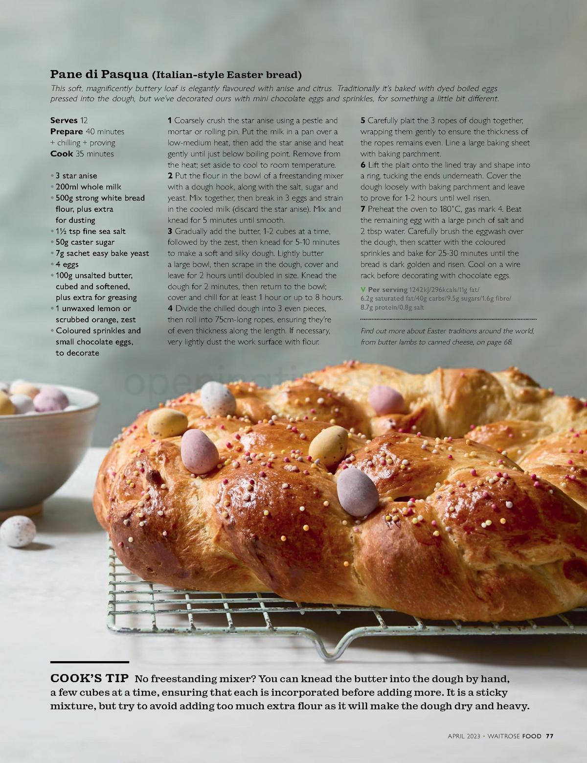 Waitrose Magazine April Offers from 1 April