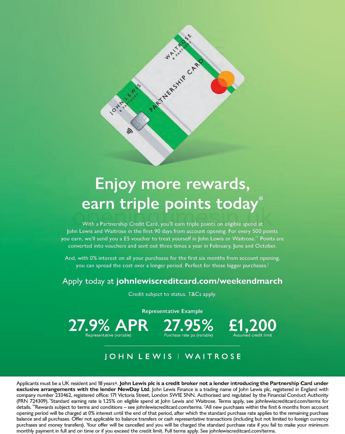 Waitrose Magazine April Offers from 1 April