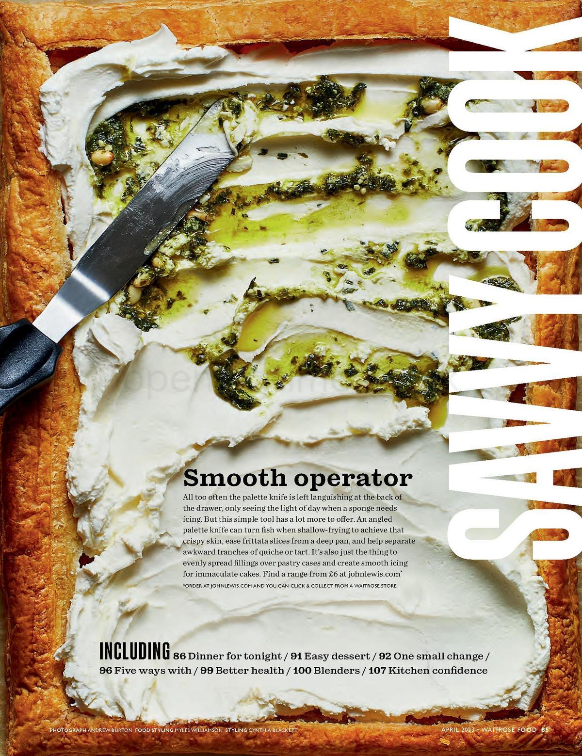 Waitrose Magazine April Offers from 1 April