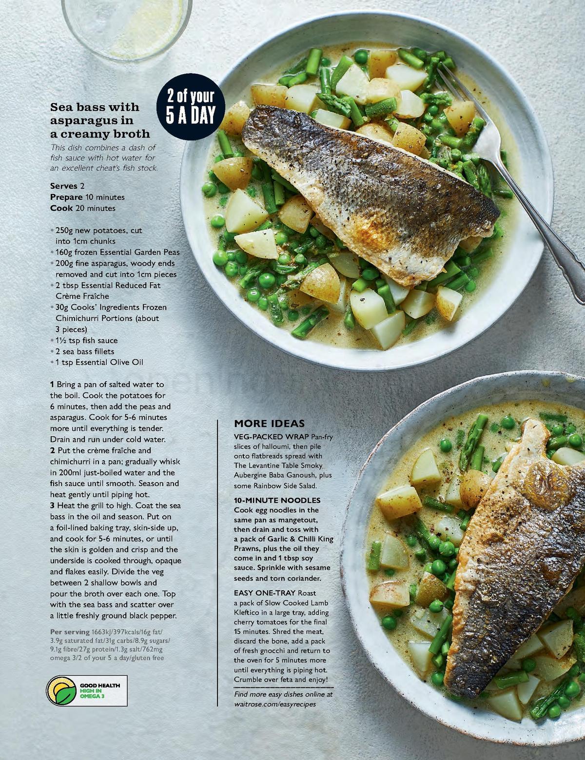 Waitrose Magazine April Offers from 1 April