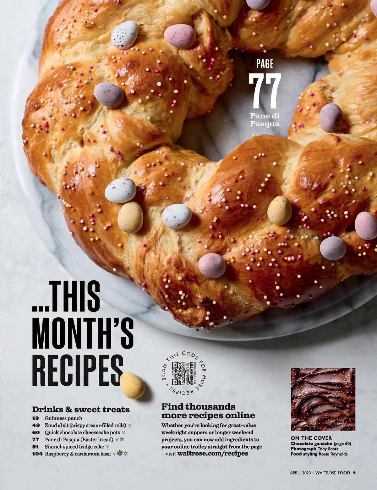 Waitrose Magazine April Offers from 1 April