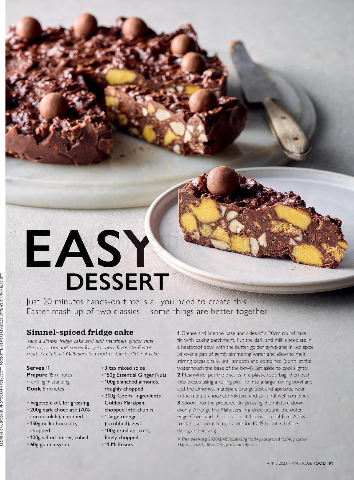 Waitrose Magazine April Offers from 1 April