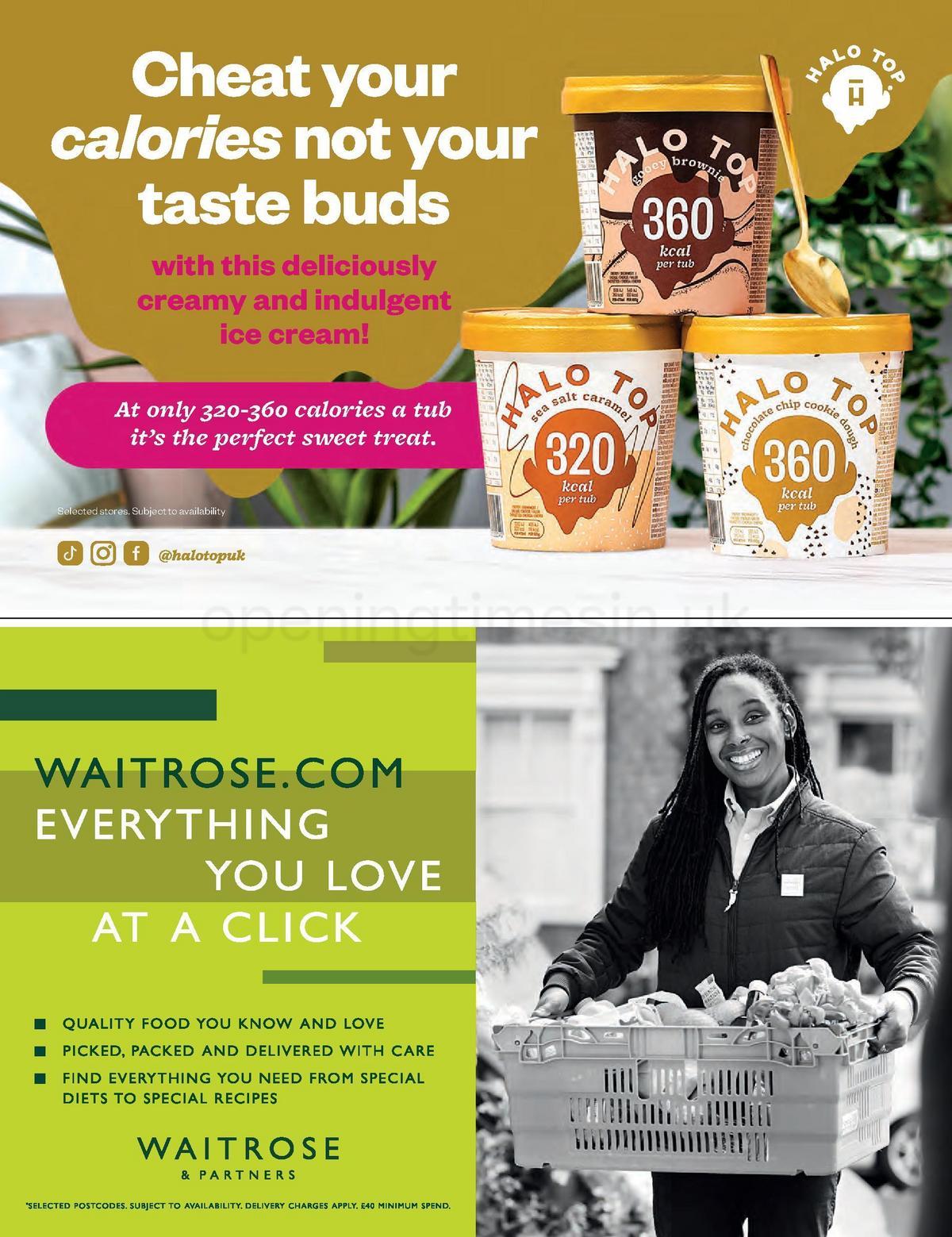 Waitrose Magazine April Offers from 1 April