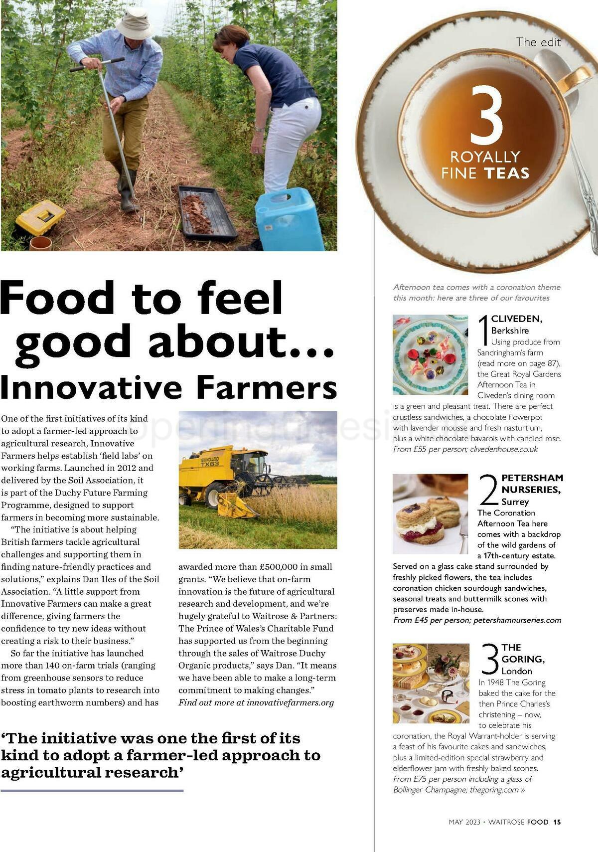 Waitrose Food Magazine May Offers from 1 May