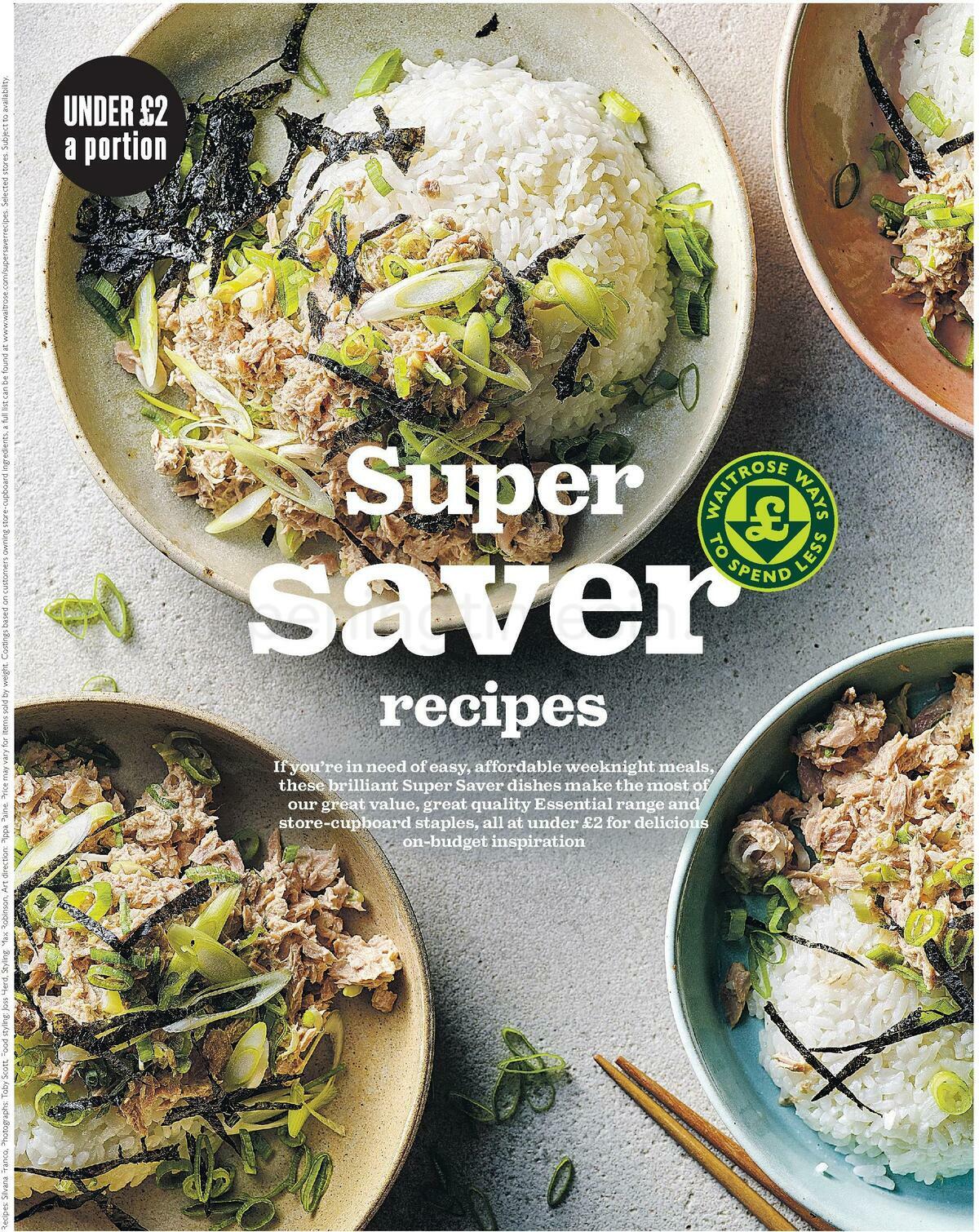 Waitrose Offers from 25 May