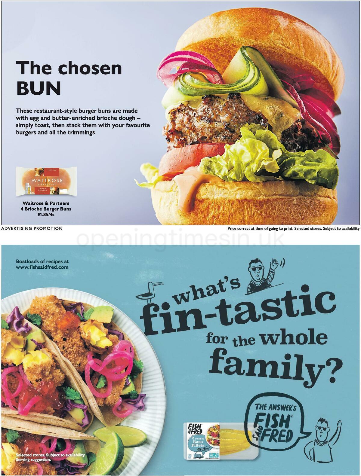 Waitrose Offers from 25 May