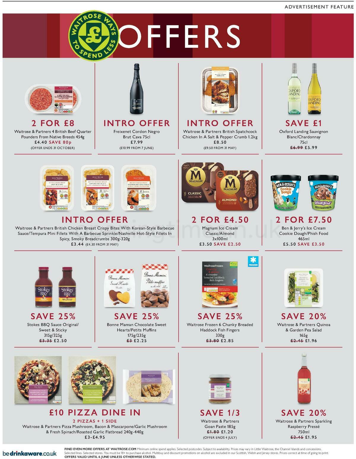 Waitrose Offers from 25 May